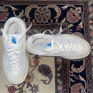 New Balance CT32 Platform Sneaker- Sea Salt Cobalt
